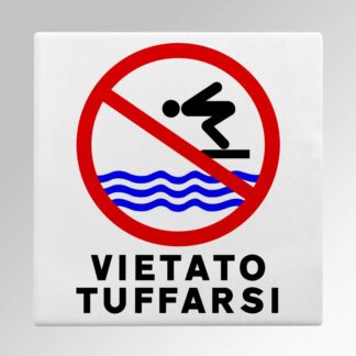 vietato tuffarsi